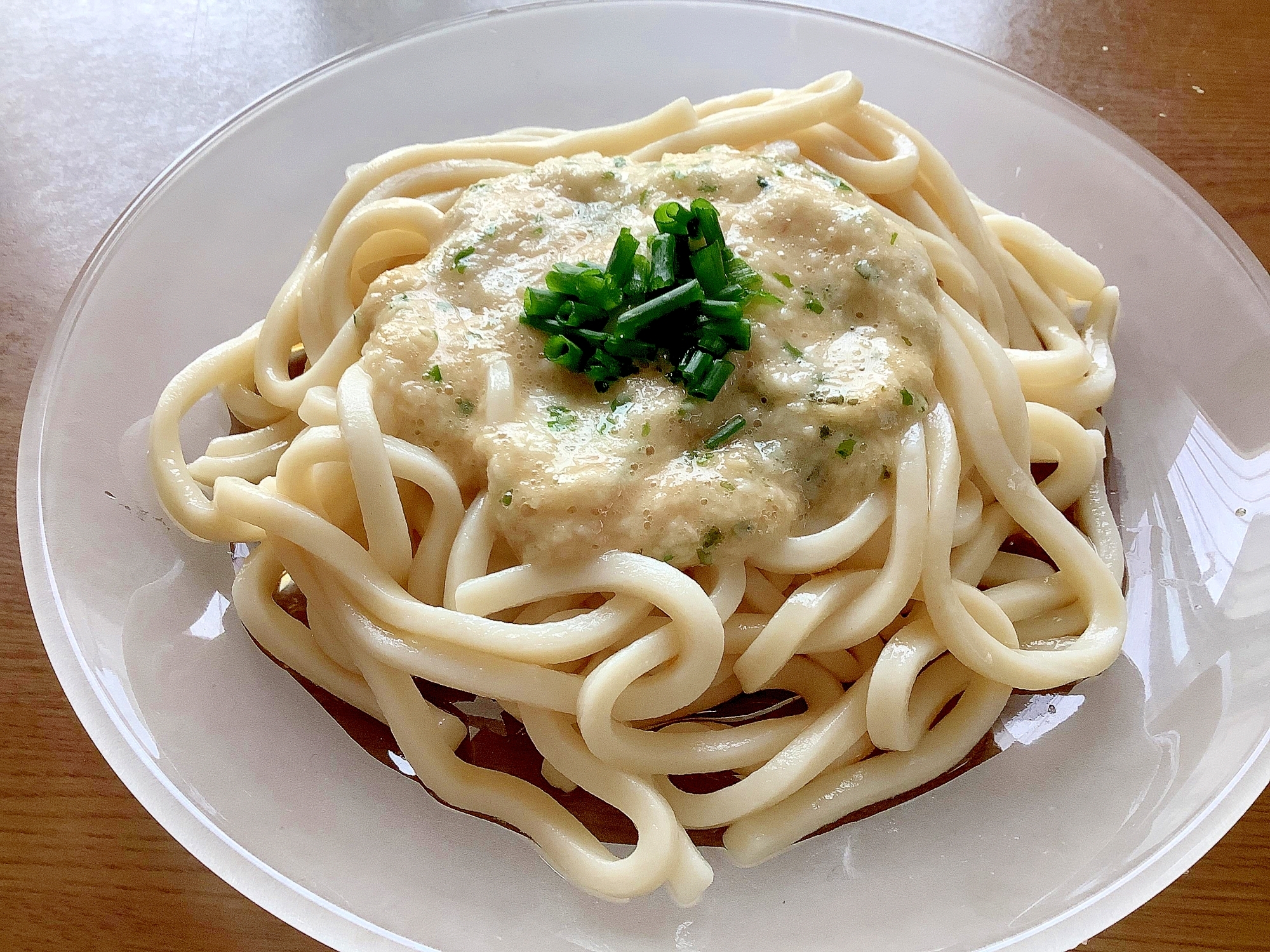 とろろかけうどん