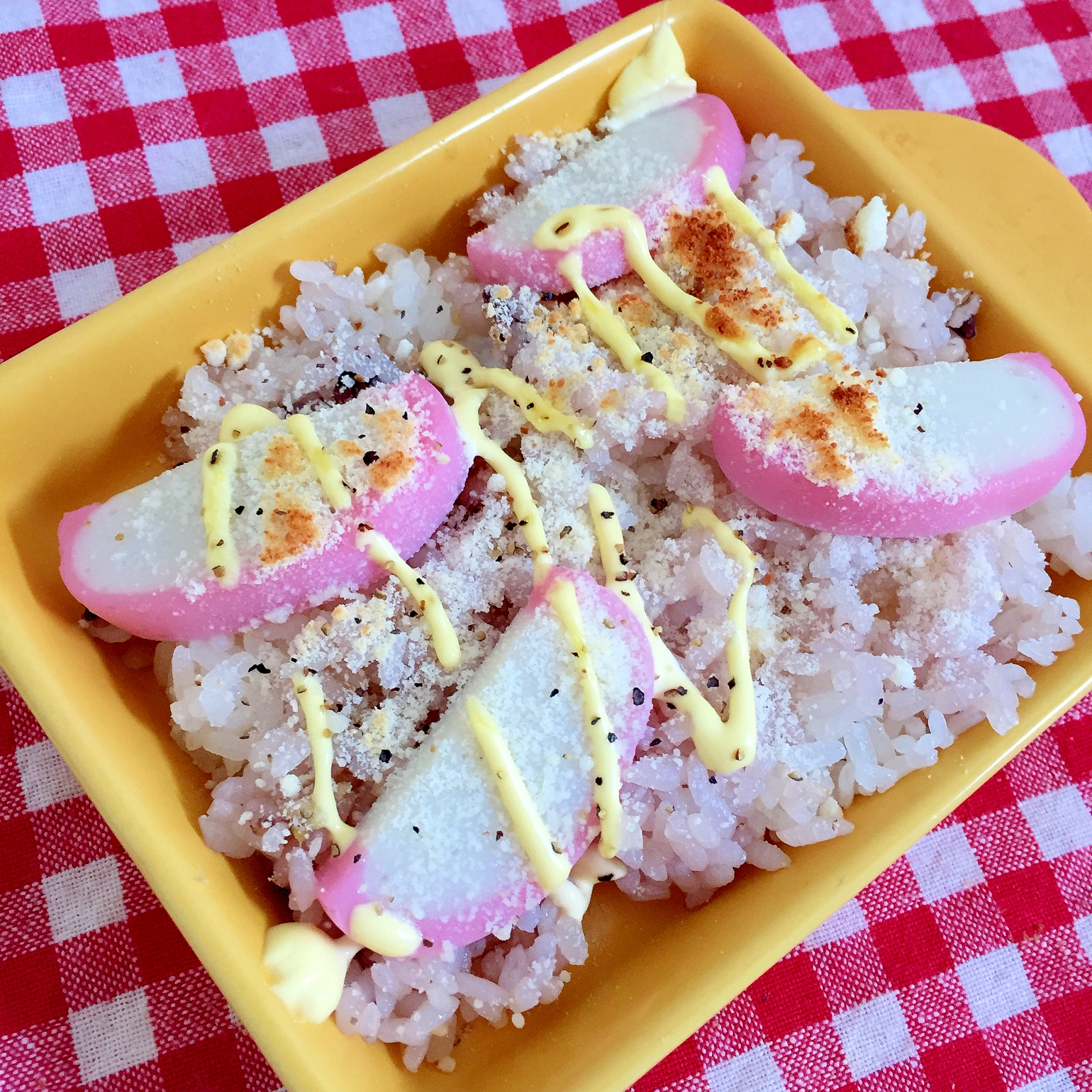 かまぼこチーズご飯☆彡