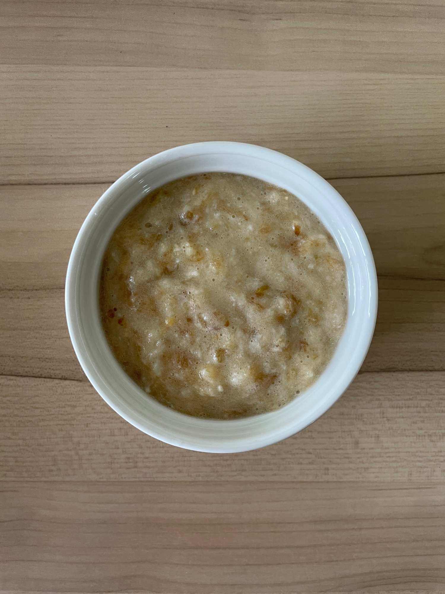 りんごとバナナの豆乳ヨーグルト長芋味噌ドレッシング