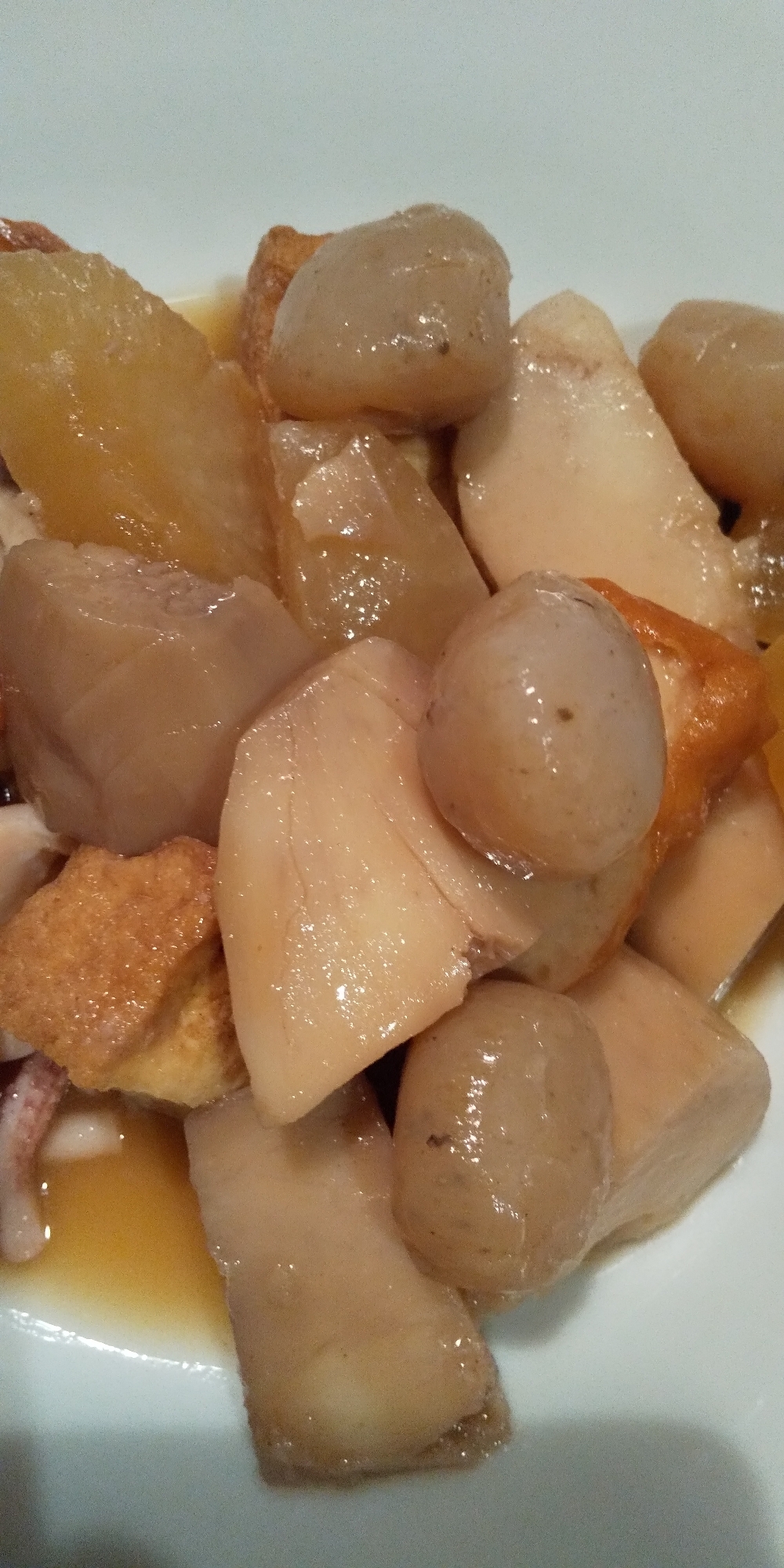 里芋と大根、こんにゃくの煮物