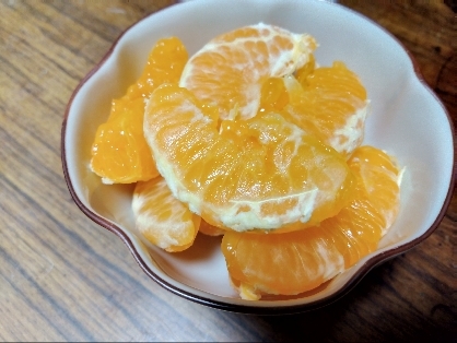 みかんの冷凍方法