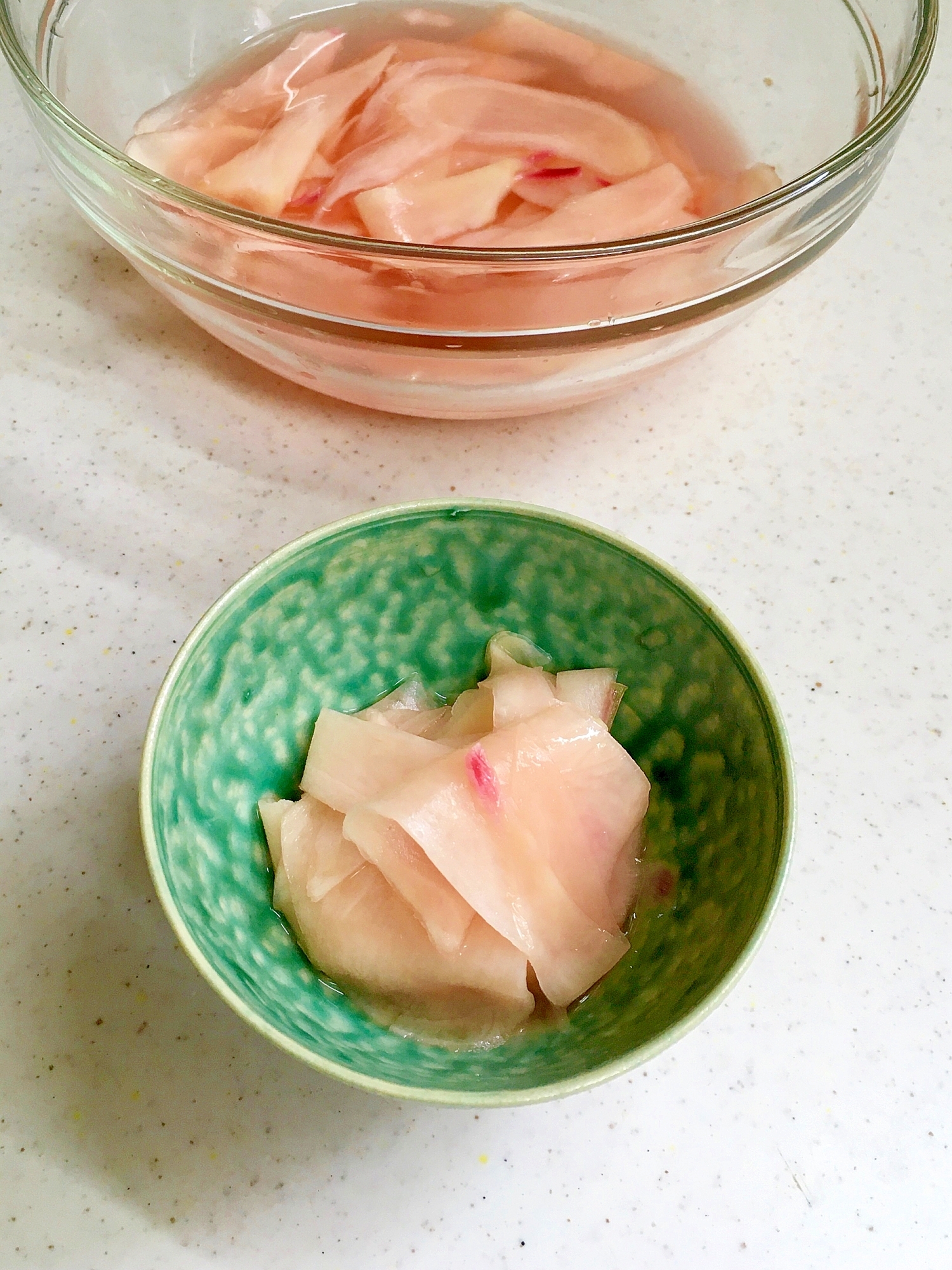 ★レンジで3分!ガリの作り方♡新生姜の甘酢漬け★