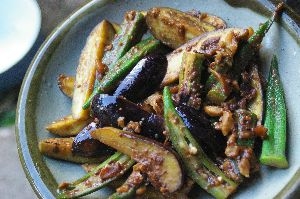 なすとおくらのにんにく炒め レシピ 作り方 By 和土 楽天レシピ