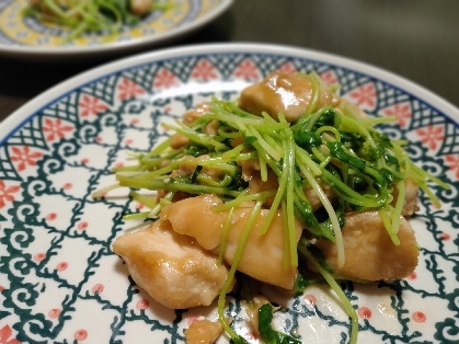 簡単！鶏ササミのマヨ醤油炒め♪