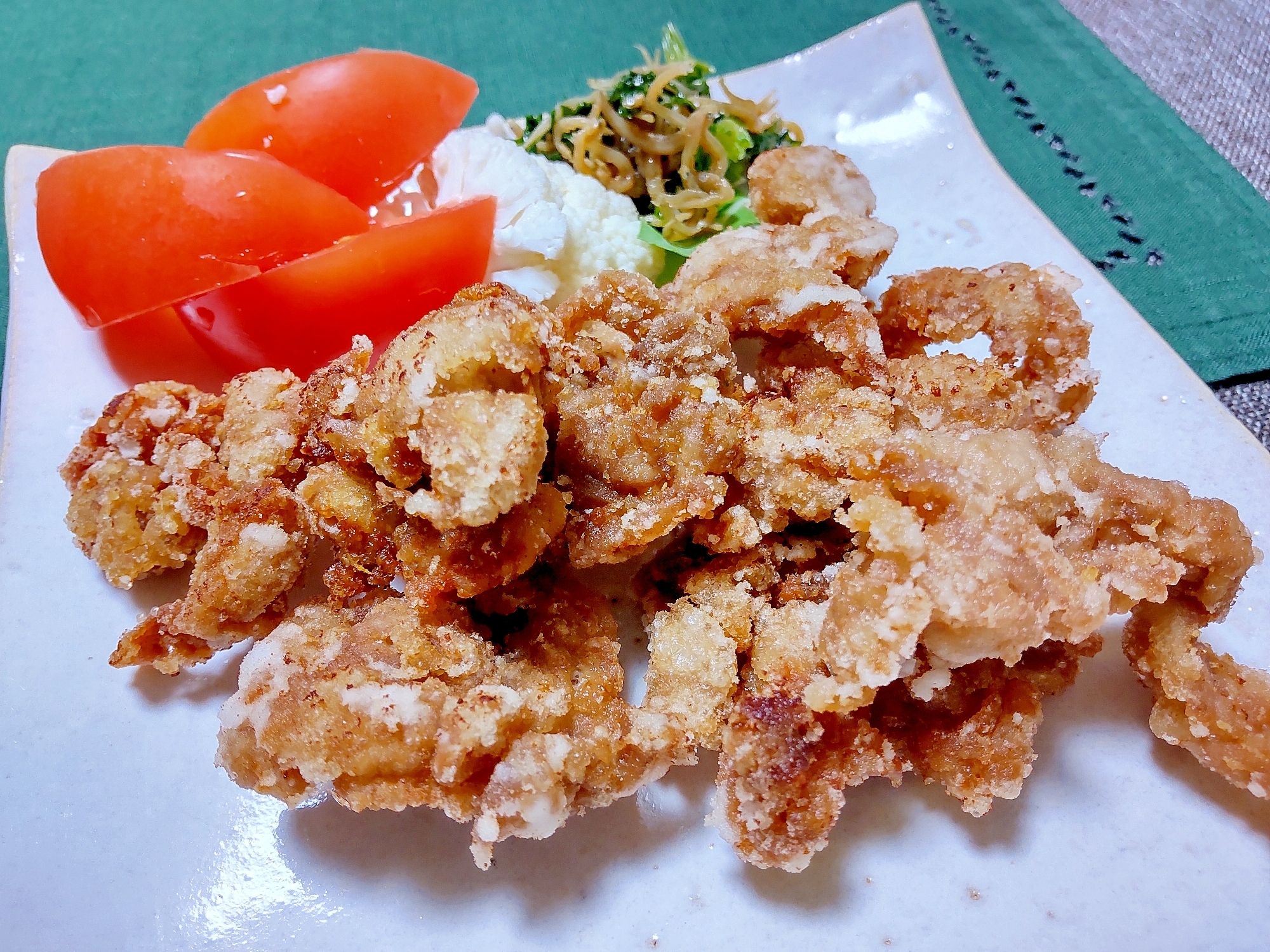 10分で!　豚こま肉のしっとりサクサク竜田揚げ