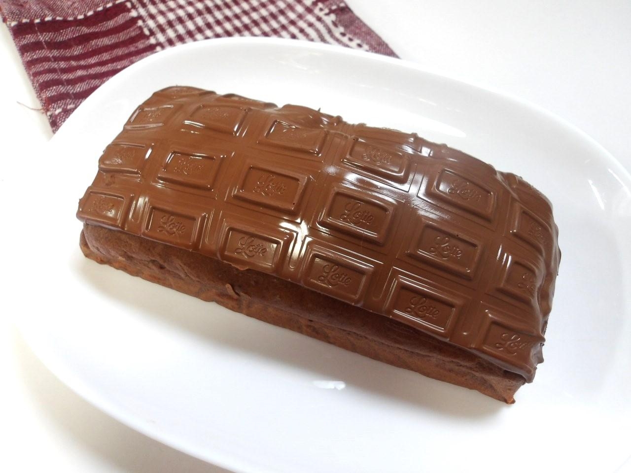 ホットケーキミックスで簡単チョコレートケーキ