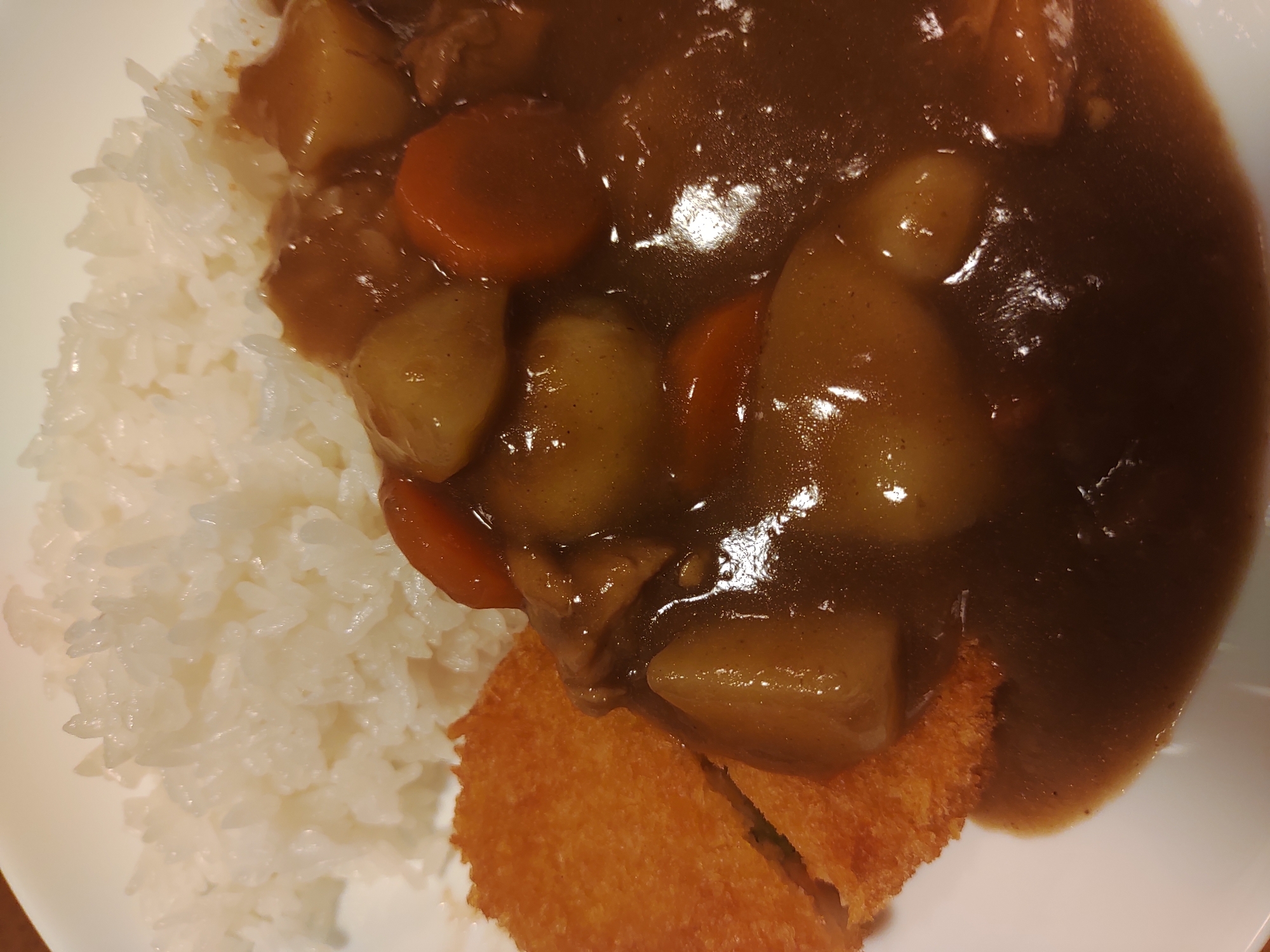 チキンコロッケカレー