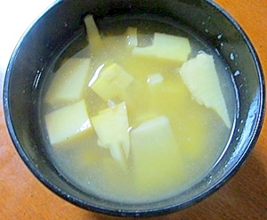 タケノコの味噌汁