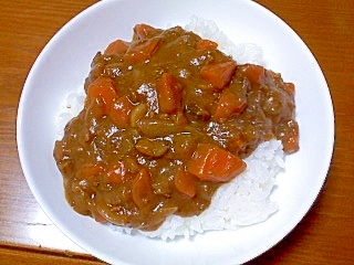 合びき肉となすのカレー