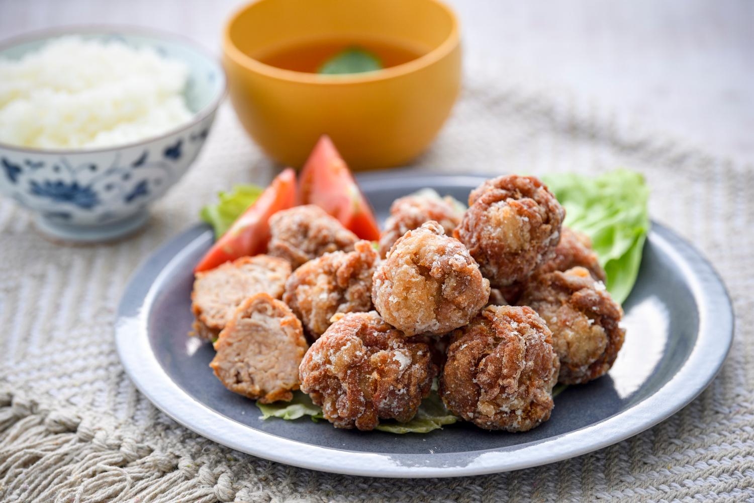 【豚小間切れ肉】ぶたこまから揚げ