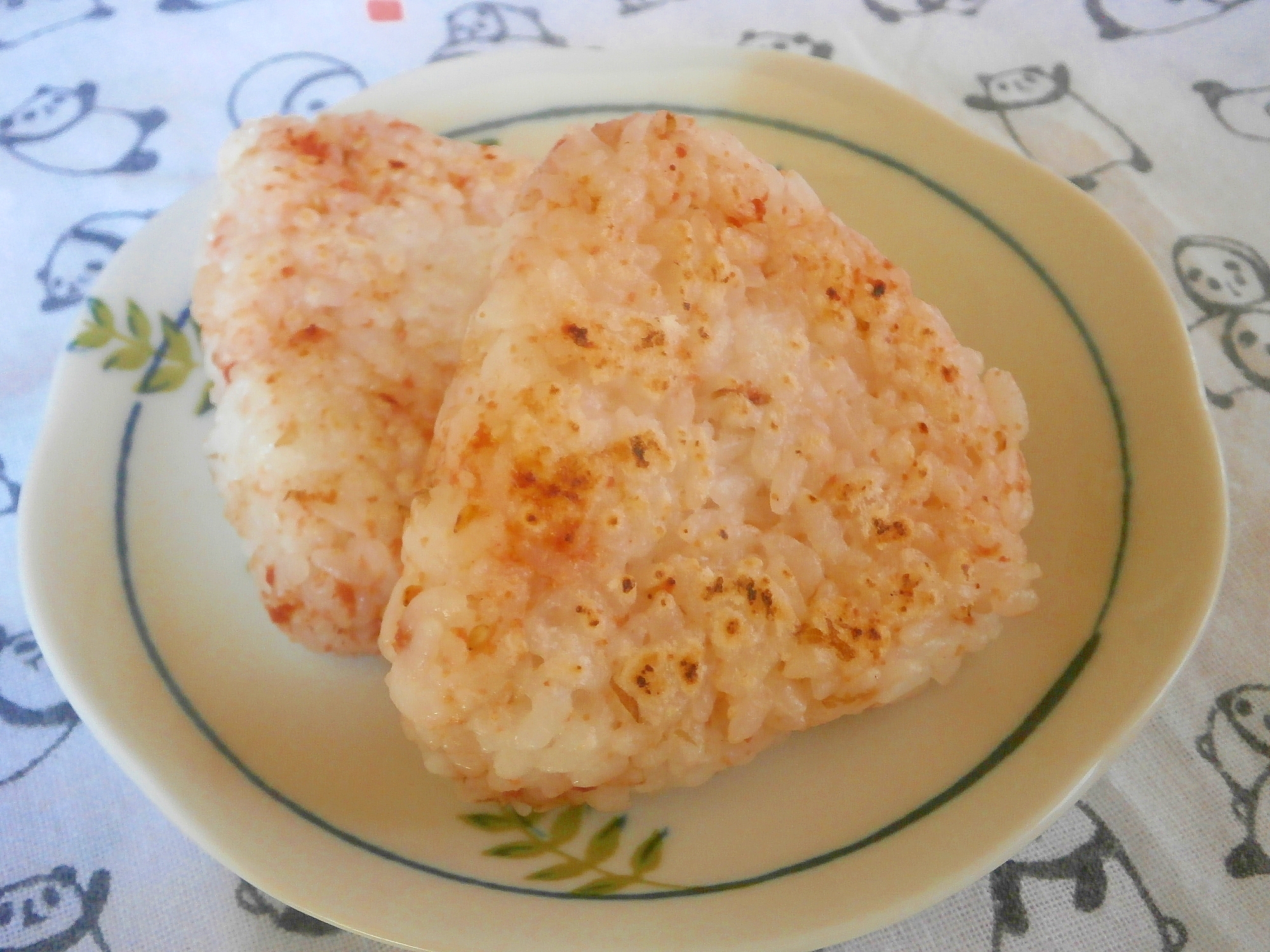 かつお・明太子の焼きおにぎり