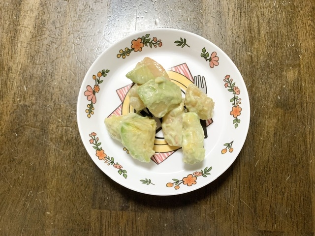 えびレシピ　アボカドとえびのわさびマヨネーズ和え