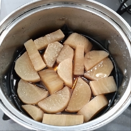 【シンプル】大根の煮物