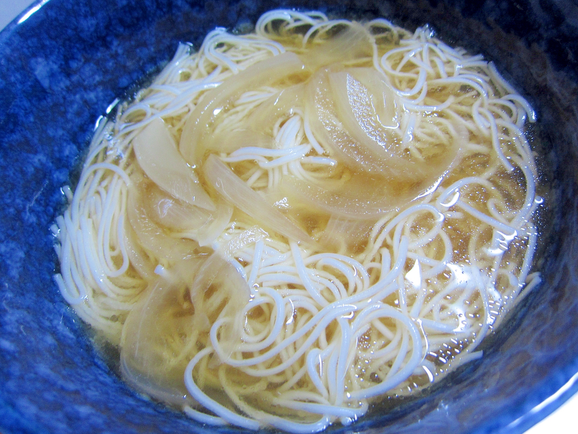 簡単玉ねぎそうめん★