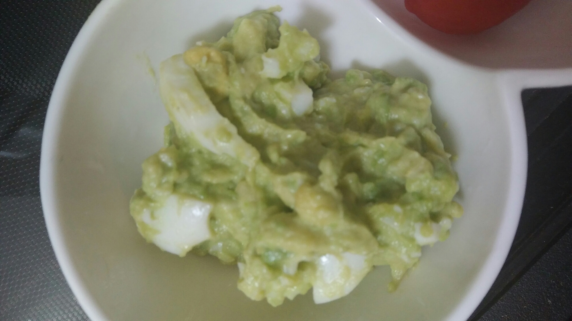 幼児食に アボカドとゆで卵のサラダ レシピ 作り方 By こんぶしみもち 楽天レシピ 幼児食に アボカドとゆで卵のサラダ レシピ 作り方 By こんぶしみもち 楽天レシピ