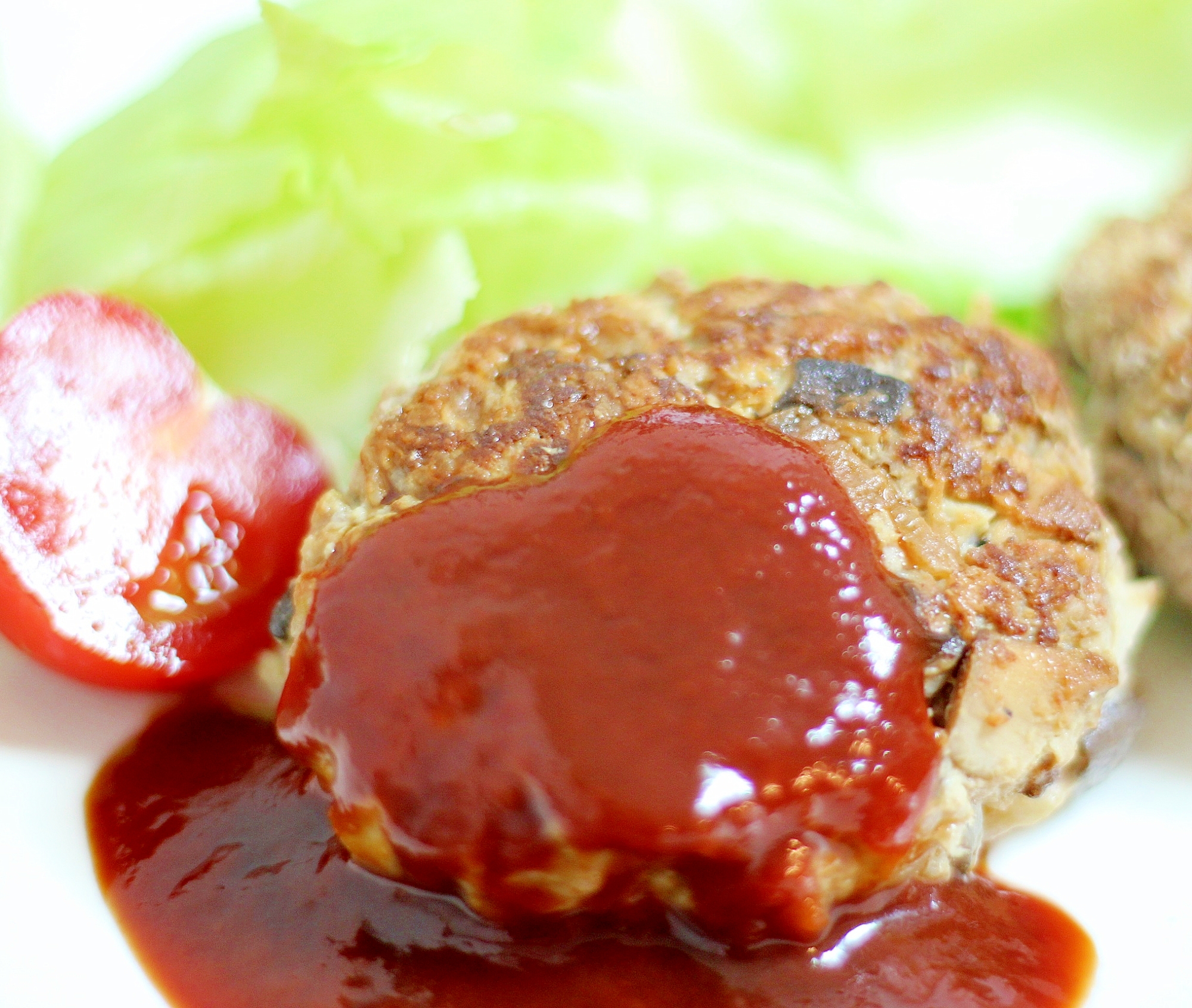 しいたけを入れてかさまし!ヘルシーハンバーグ