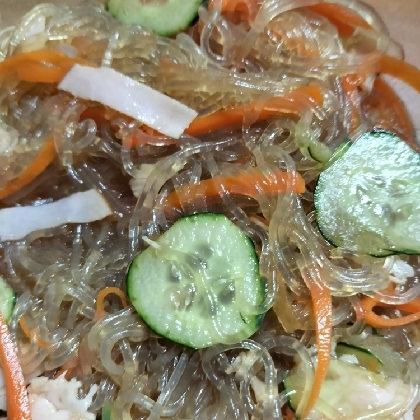 給食のあの味☆春雨の中華風サラダ