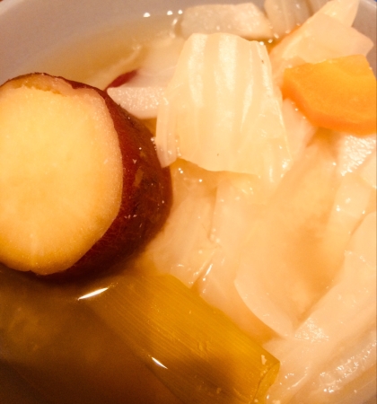 具だくさん♪冬の「食べるお味噌汁」o(^▽^)o