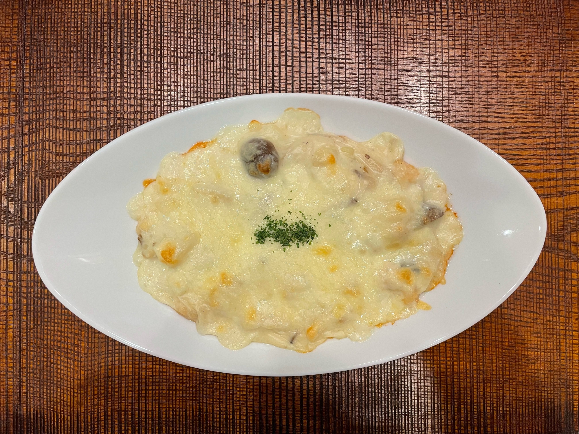 意外にすぐできる!シーフードグラタン!