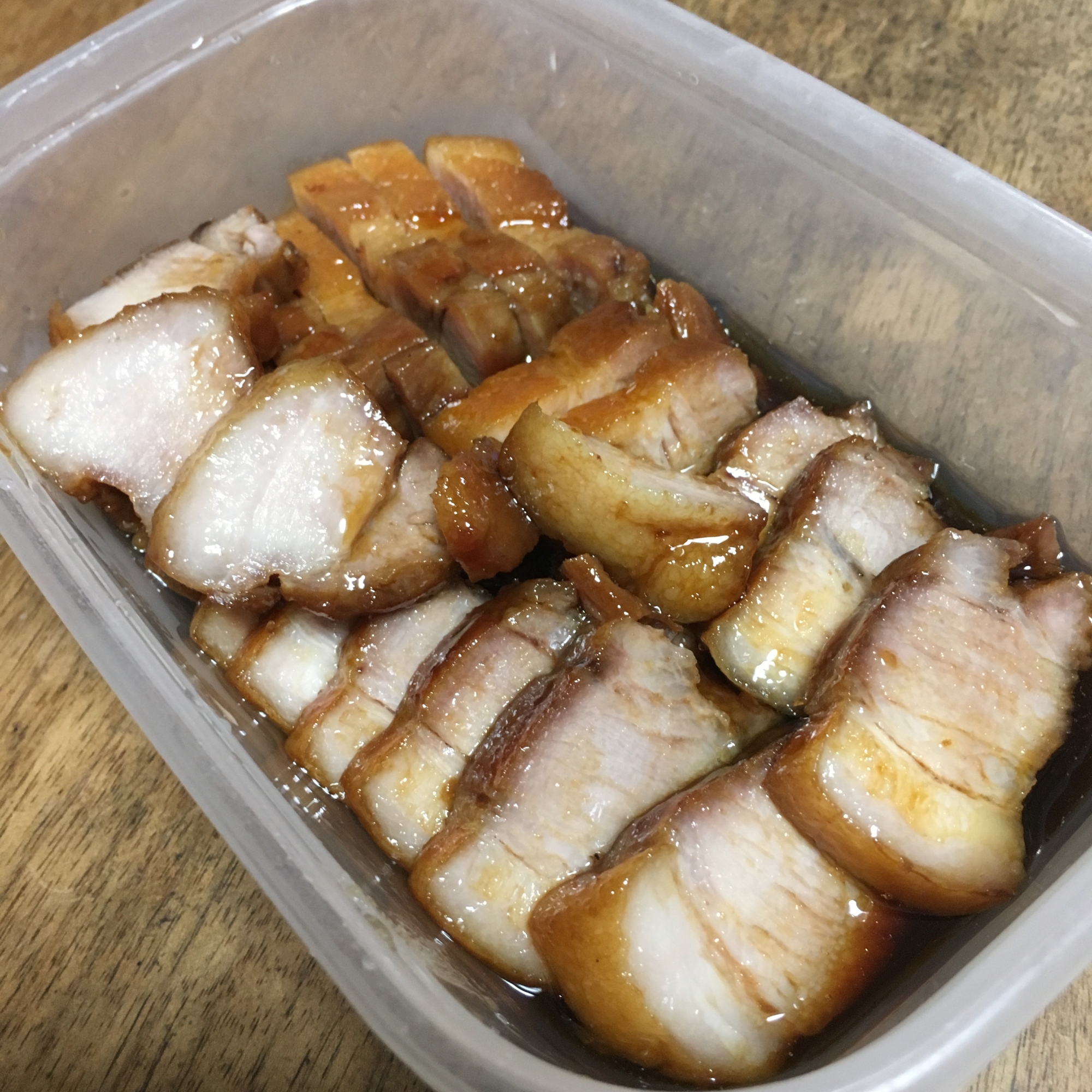 豚バラ塊の作り置きおかず