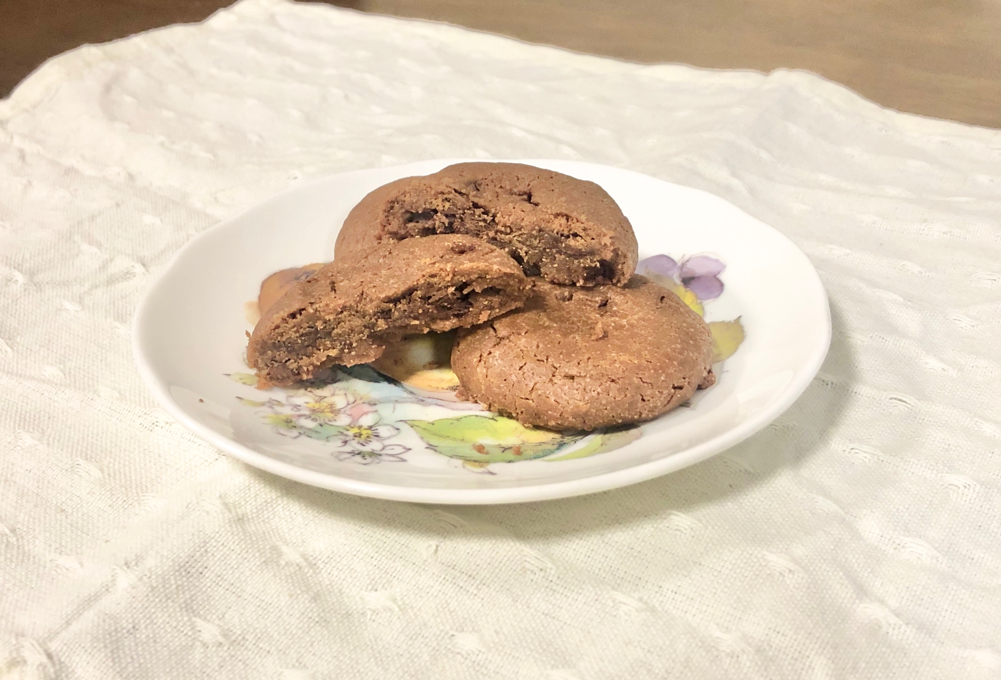 簡単⭐カントリーマアム風チョコクッキー