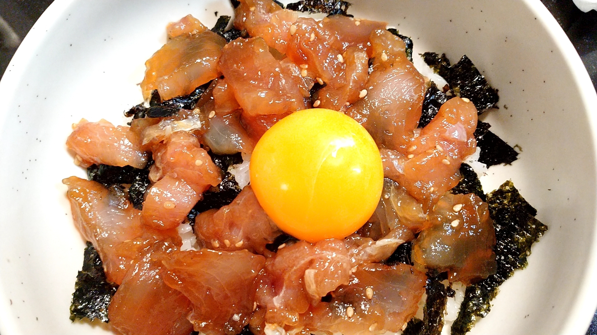 マグロの漬け丼