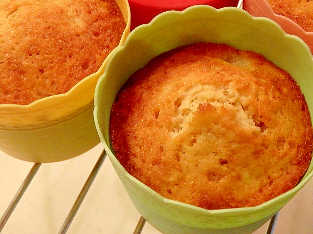 乳製品不要 バナナとココナッツオイルのカップケーキ レシピ 作り方 By めい 楽天レシピ