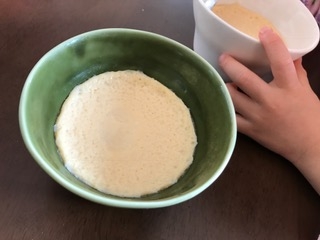 子どものおやつに作りました。簡単だし材料が少ないので良かったです。また作ります。ごちそう様でした。