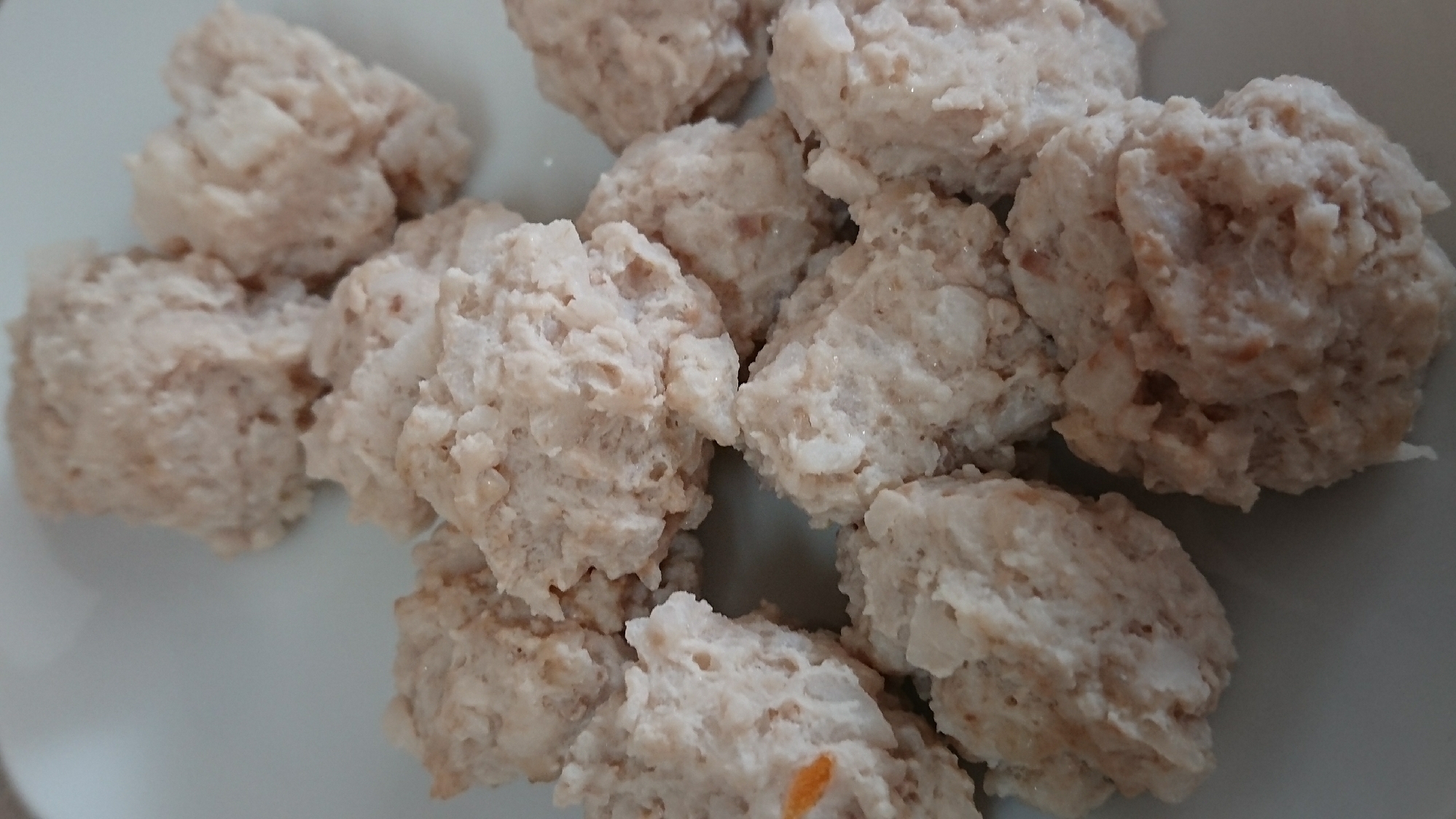 離乳食完了期 鶏蓮根団子 レシピ 作り方 By ぱちくりさん 楽天レシピ 離乳食完了期 鶏蓮根団子 レシピ 作り方 By ぱちくりさん 楽天レシピ