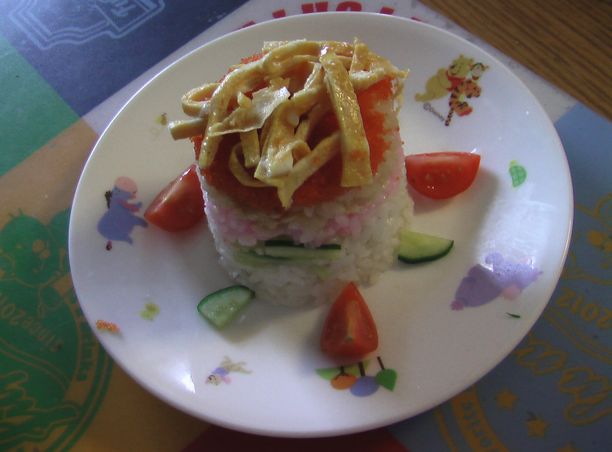 子どもと作るちらしずし　