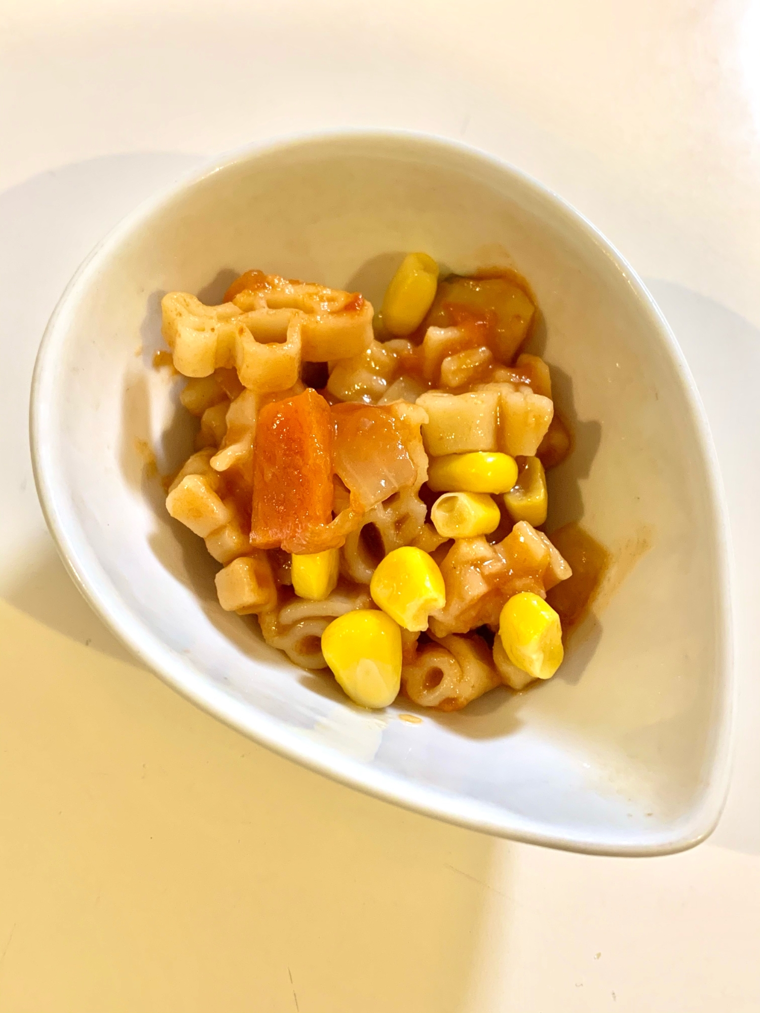 ★幼児食★野菜とマカロニのトマト煮