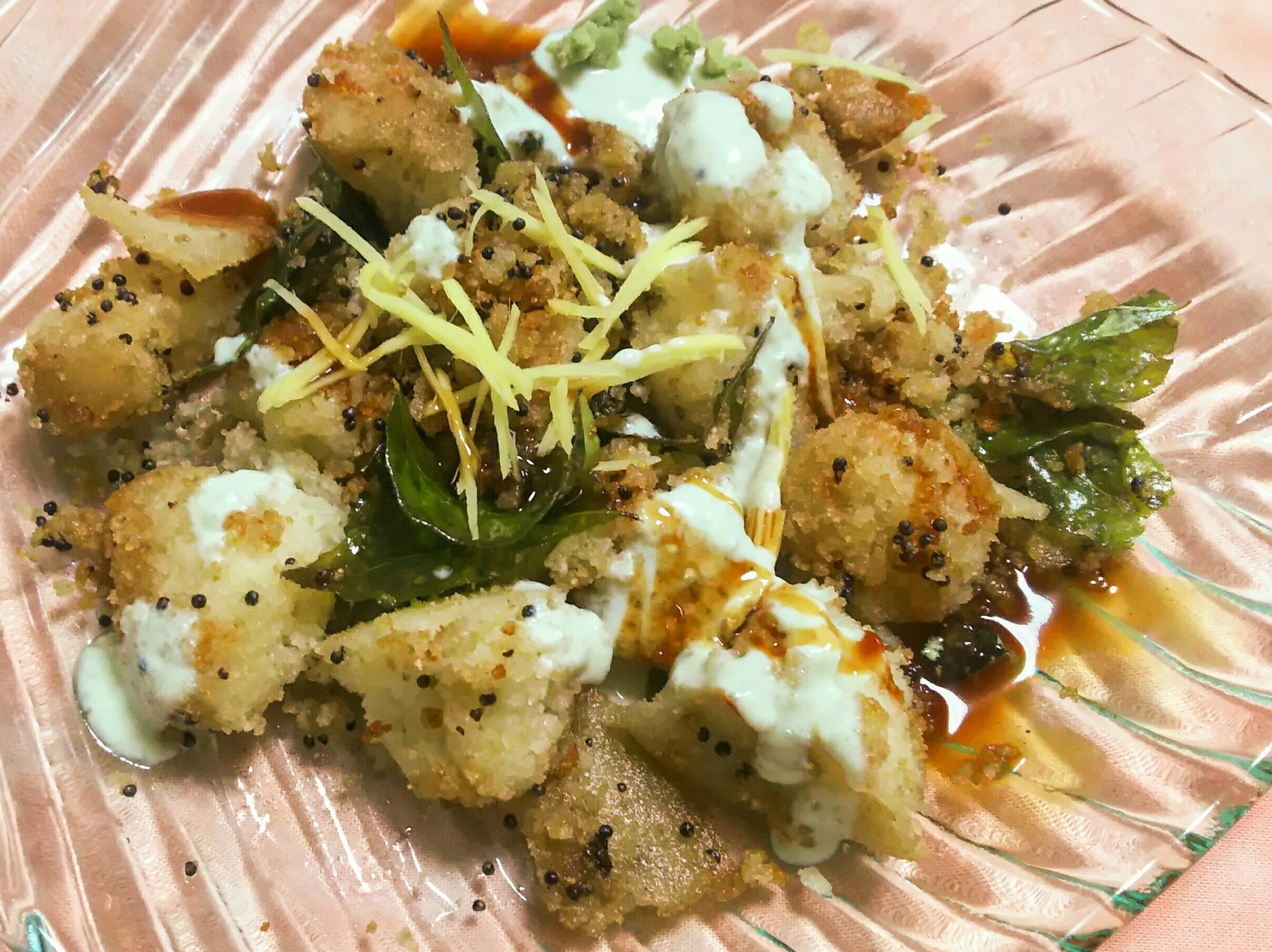 イドゥリチャート　Idli Chaat