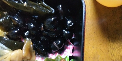 黒豆の煮付け