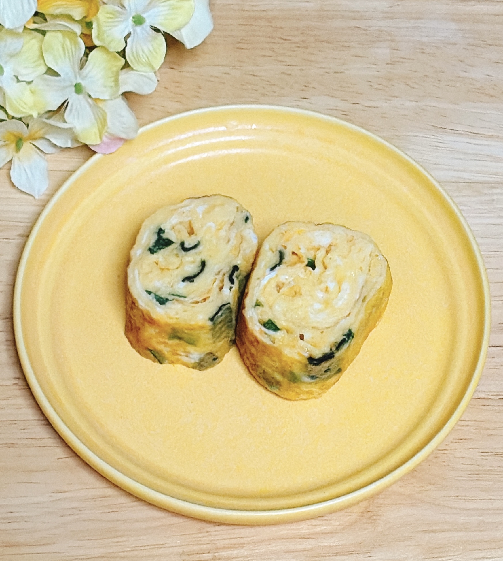 海苔ネギ卵焼き