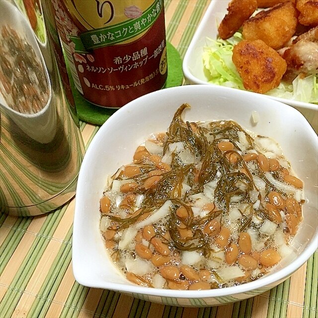 納豆もずく 意外に美味♪もずく納豆！ レシピ・作り方 by miyu10044026 - 楽天レシピ