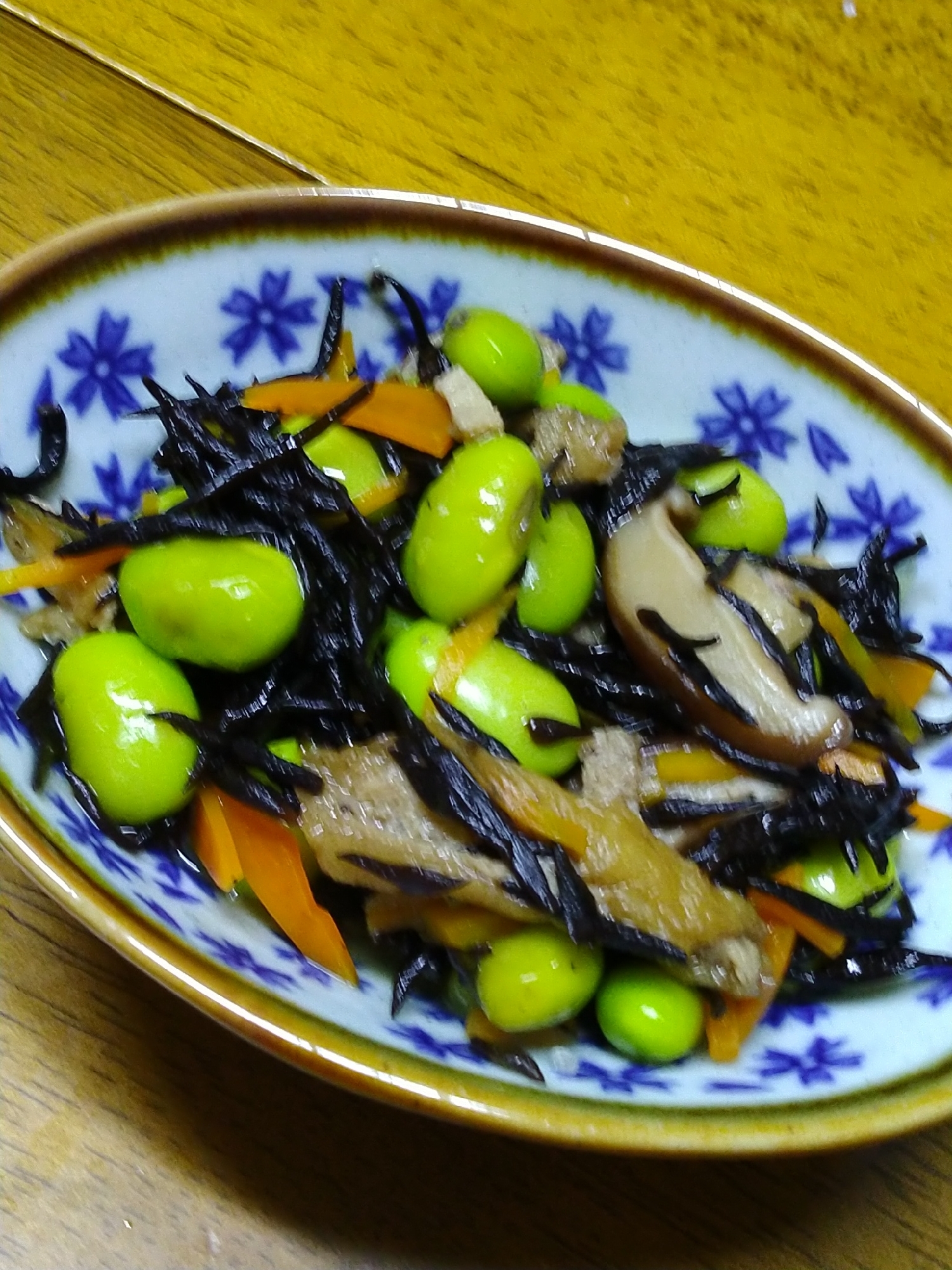 枝豆とひじき煮