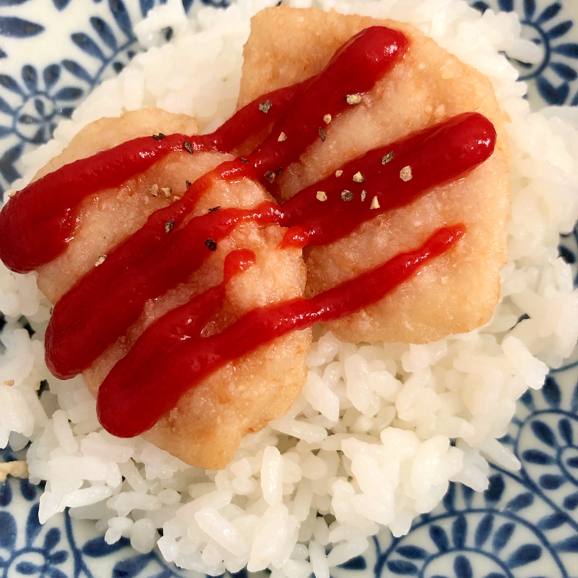 チキンナゲットのご飯