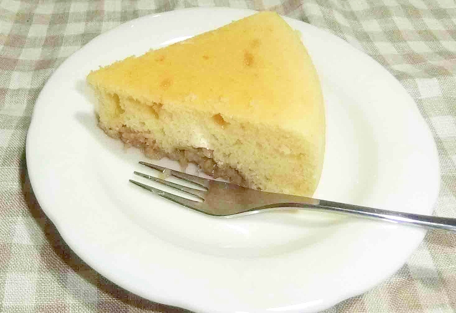 炊飯器で　キャラメルバナナケーキ