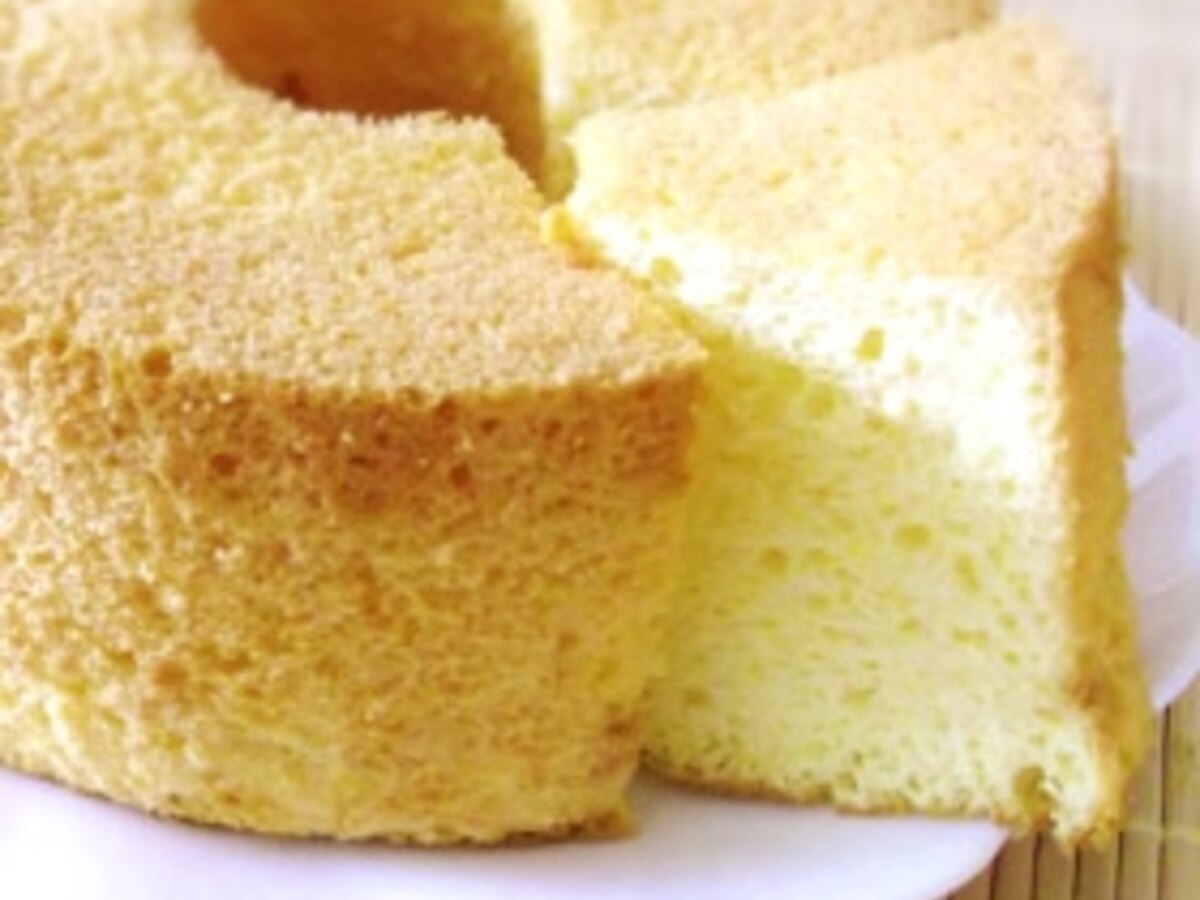 シフォンケーキ 17cm型 シフォンナイフ不要 レシピ 作り方 By おだマキ ショコラスキー 楽天レシピ