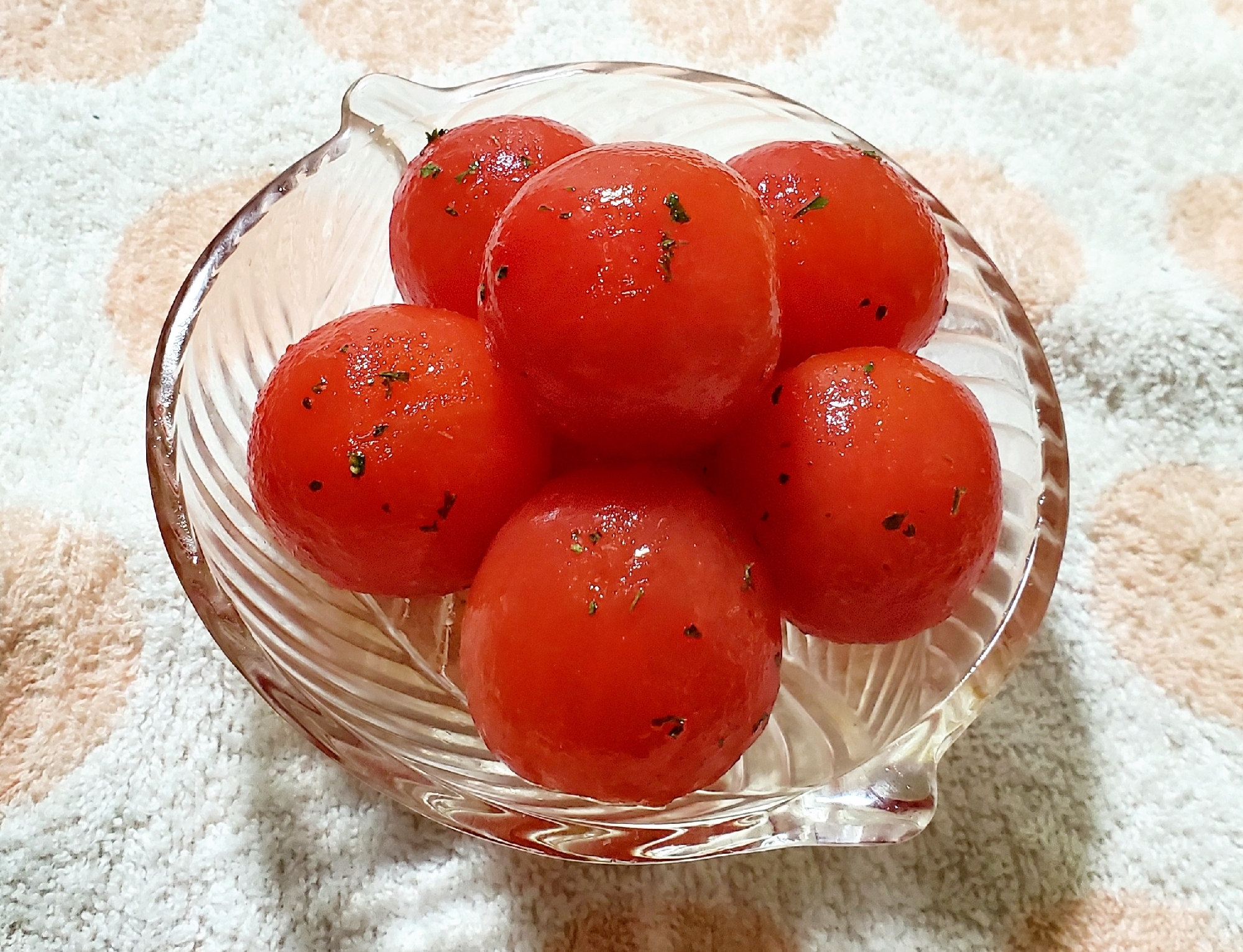 ミディトマトのマリネ