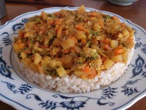 ベジタブルカレー(ドライカレー)