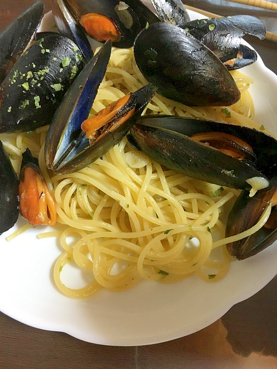 ムール貝と青のりのパスタ レシピ 作り方 By Toku Jiro 0707 楽天レシピ ムール貝と青のりのパスタ レシピ 作り方 By Toku Jiro 0707 楽天レシピ