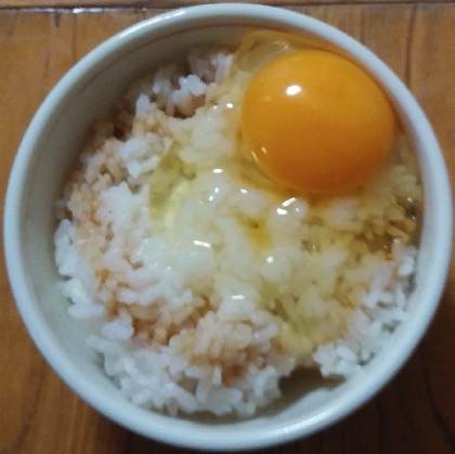 今朝のたまごかけご飯