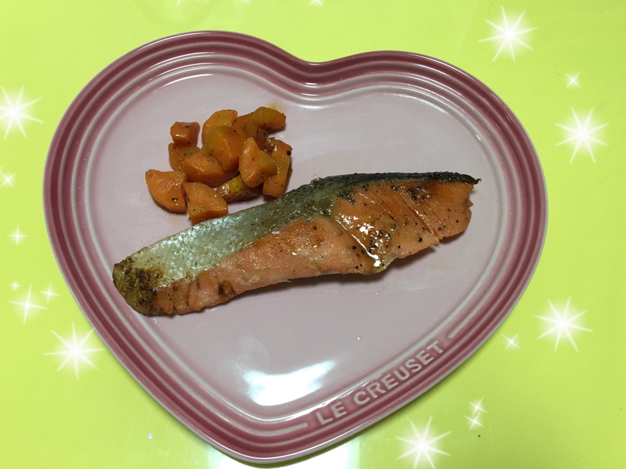 冷凍した食材から シャケのムニエル風焼き レシピ 作り方 By Mo Mo 楽天レシピ