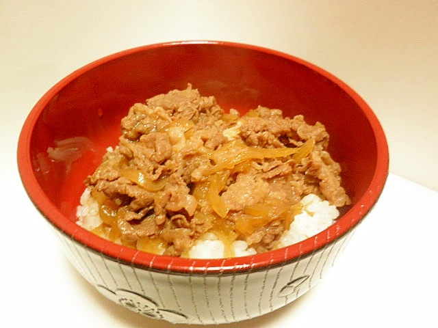 簡単で美味しい！我が家の牛丼