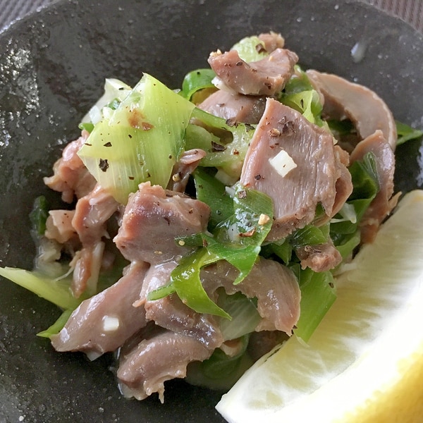 鶏砂ずりのレモン塩ダレ炒め 砂肝の美味しいおつまみ レシピ 作り方 By Balletmom 楽天レシピ 鶏砂ずりのレモン塩ダレ炒め 砂肝の美味しいおつまみ レシピ 作り方 By Balletmom 楽天レシピ