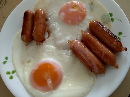 ちょっと焼き過ぎてしまったかも…今度はタイマーでちゃんとはかろうと思います♪ウインナーが美味しかったです♪