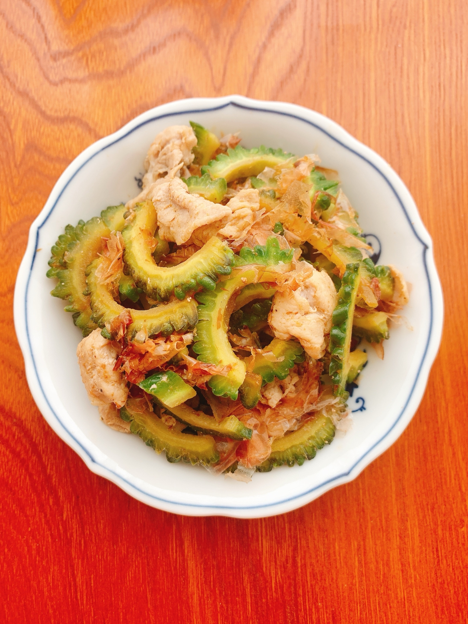 ゴーヤと豚肉の和風炒め