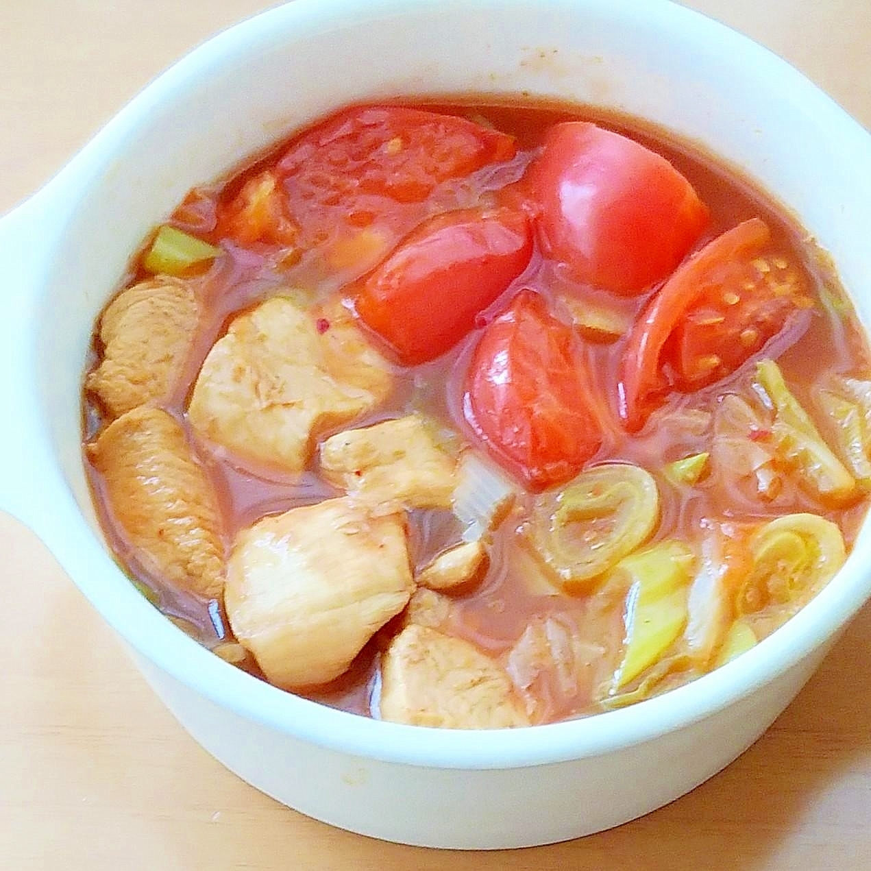 トマトキムチ鍋