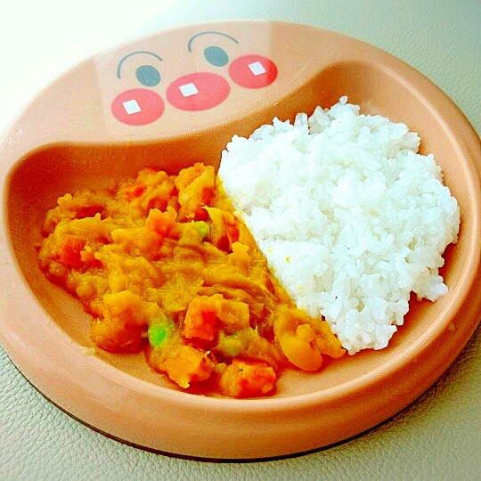 カボチャでかんたん！なんちゃって赤ちゃんカレー